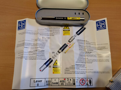 Laserpointer Präsentation Katze Hunde Spielzeug Strahl LIcht Flohmarkt LUX