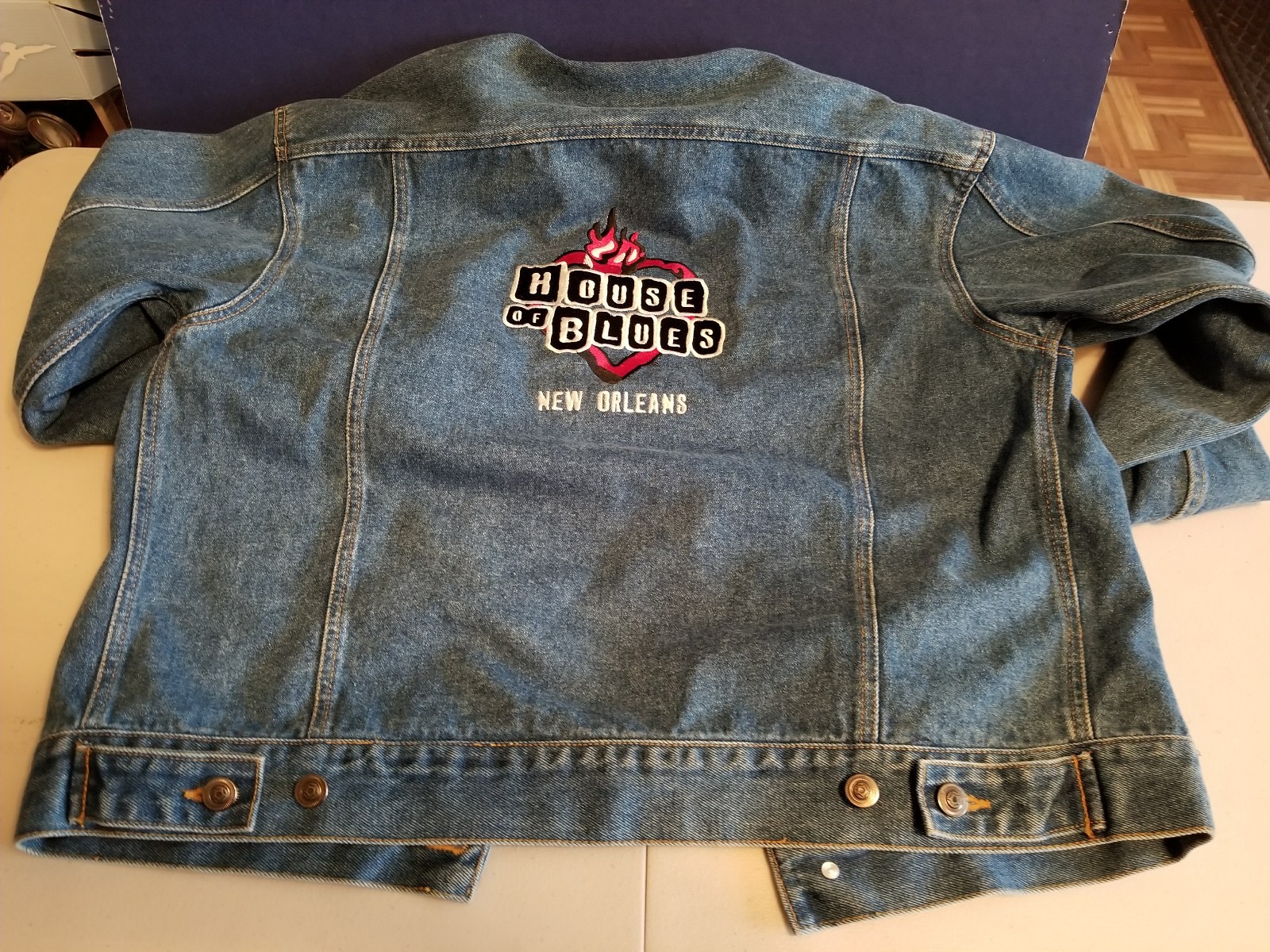 House of Blues Jean Jacket New Orleans 