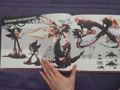 Artbook only Sonic x Shadow Generations Collector's edition | eBay
