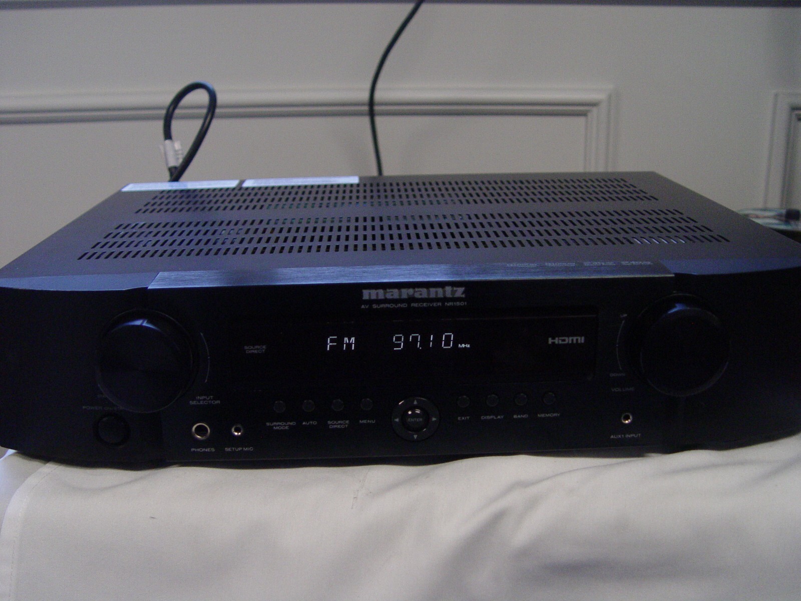 アンプ Marantz AV Surround Receiver NR1501 Marantz NR1501 7.1 Channel Surround Sound HDMI A/V Receiver
