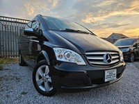 MERCEDES-BENZ VIANO Black TWIN ELECTRIC SUNROOF V350 VITO 3.5L PETROL