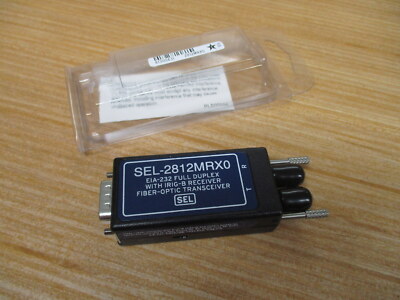 Schweitzer Engineering Laboratories SEL-2812MRX0 Fiber-Optic Transceiver