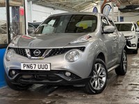 2017 Nissan Juke 1.6 Tekna SUV 5dr Petrol XTRON Euro 6 (117 ps) HATCHBACK Petrol