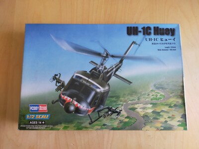 Hobby Boss 1:72 Hubschrauber UH-1C Huey Neu Ovp