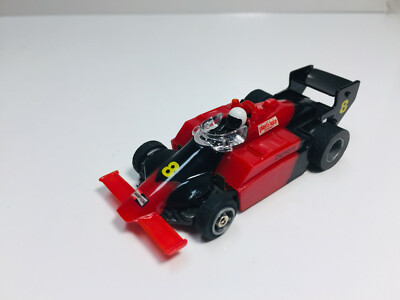 TYCO F1 Red/Black #8 BODY on Roller chassis NOS Model Motoring Aurora AFX 440-X2
