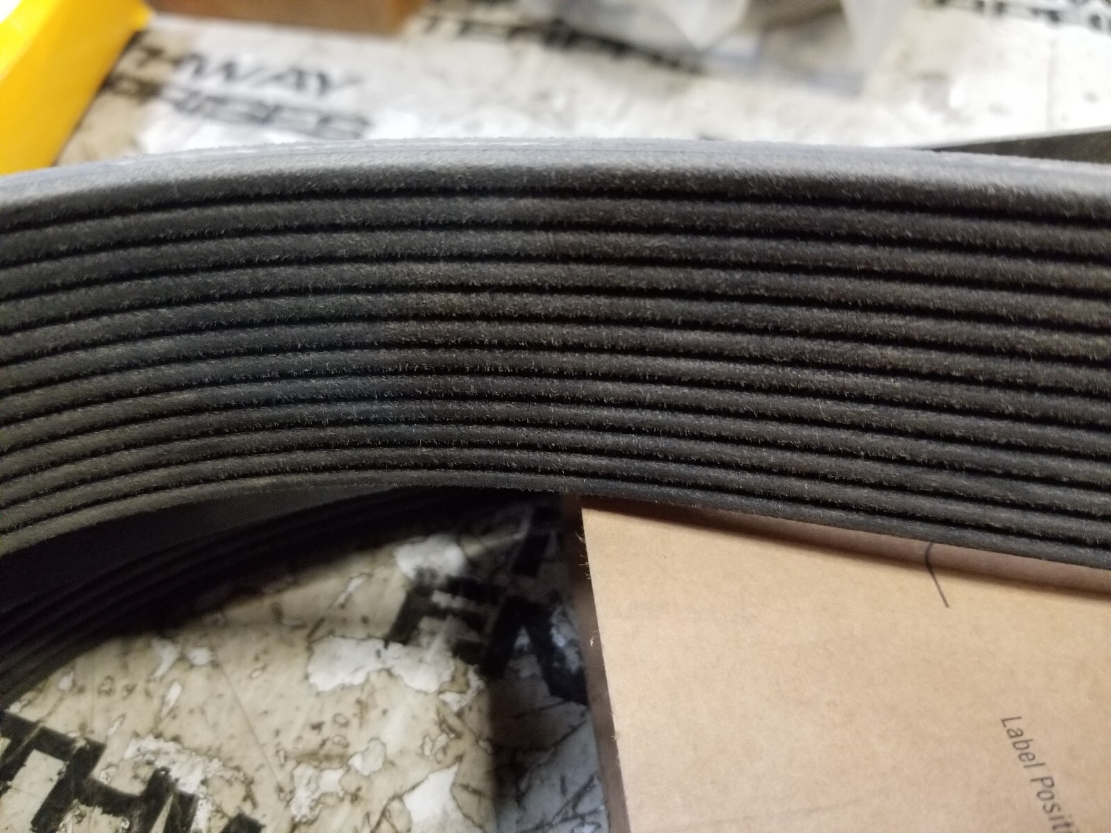 350-8747 2128mm Long Ribbed Belt 3508747 - Picture 2 of 4