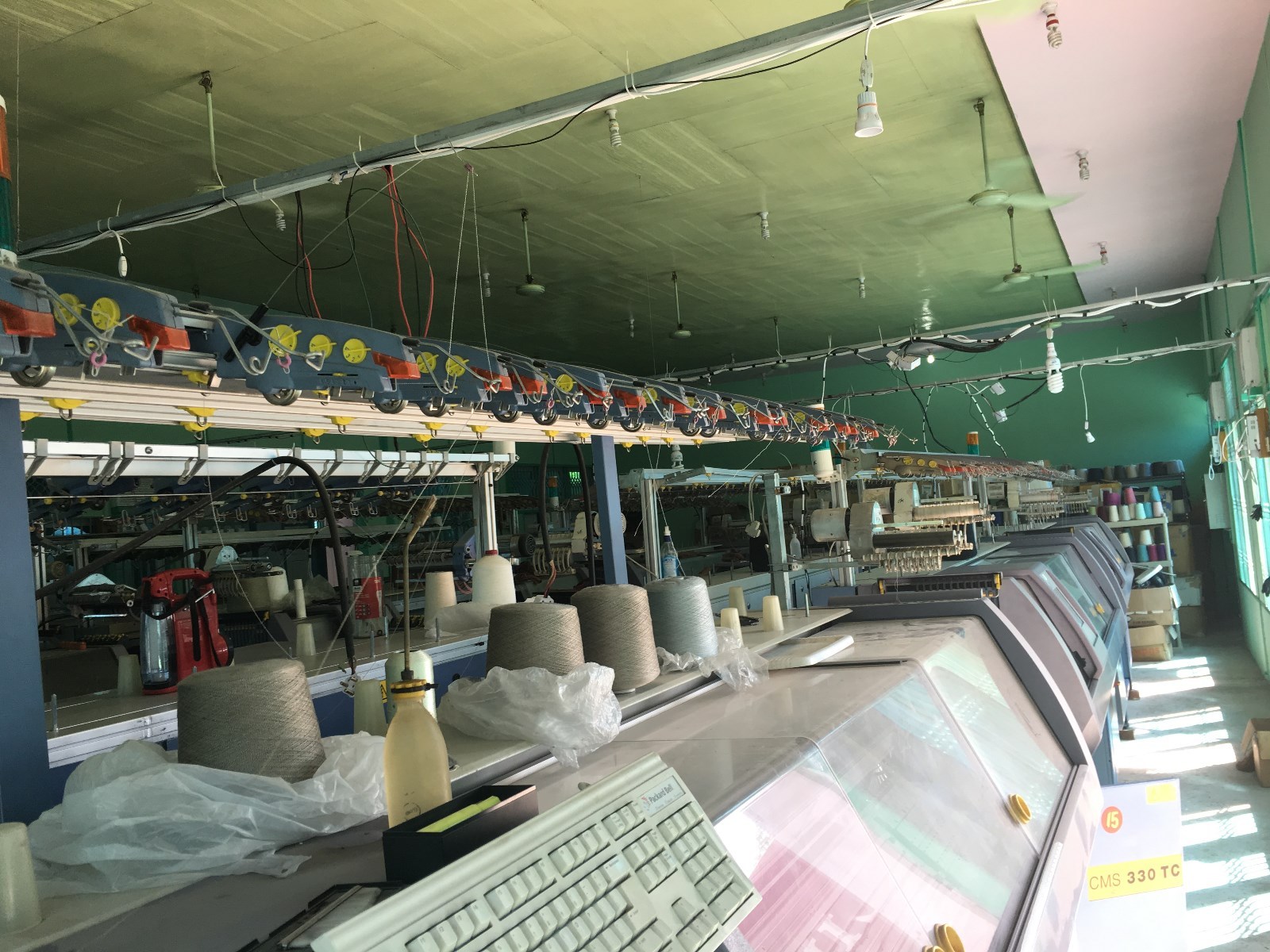 STOLL KNITTING MACHINES - CMS 330 TC 13 SETS GOOD CONDITION - 916-2902233