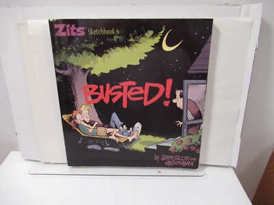 Zits Sketchbook #6 Busted! Jerry Scott 2002 Trade Paperback