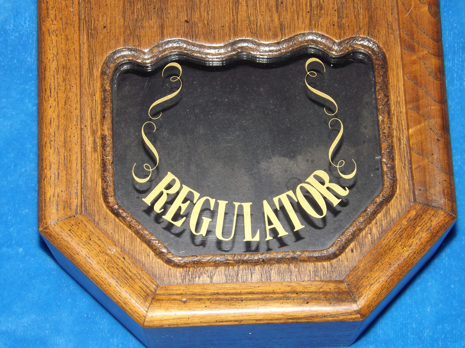 Vintage Elgin Pendilium Regulator Wall Clock  