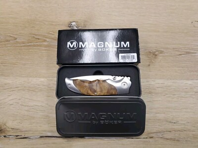 Magnum By Boker Folding Pocket Knife Hawk 01MB042 W/ Box Böker