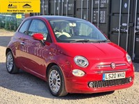 2020 Fiat 500 1.2 Lounge Hatchback 3dr Petrol Dualogic Euro 6 (s/s) (69 bhp) Hat