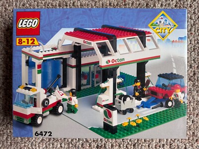 LEGO Town 6472: Gas N' Wash Express (2001) - NEW SEALED MINT - Retired