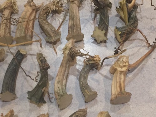 26 Excellent Quality Dried Pumpkin Stems - Crafts, Velvet 2