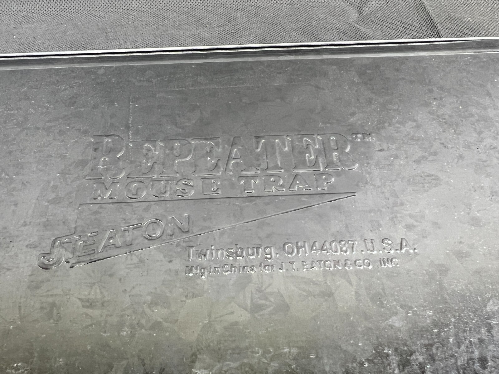 Lot Of 2 JT Eaton, Multiple Catch Steel Repeater 420 Mouse  Trap, Silver