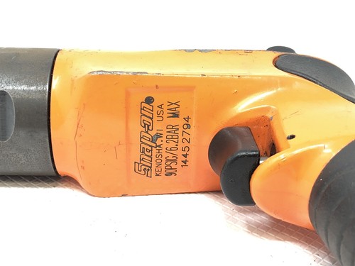 Snap On Tools Reversible Air Drill 3/8 PDR3000A Orange Heavy Duty Pneumatic