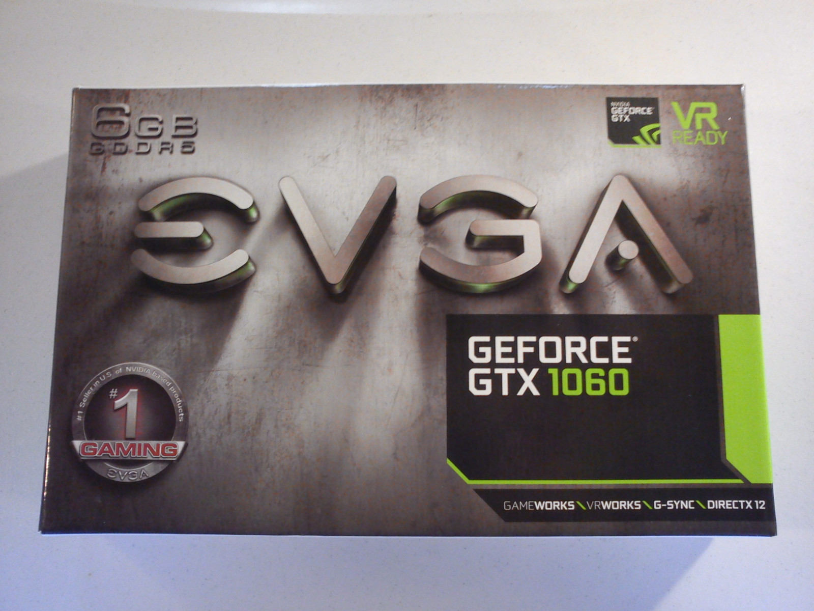 EVGA GeForce GTX 1060 GAMING 6GB GDDR5 Video Card - Used