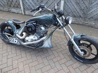 YAMAHA VIRAGO 1100 CUSTOM HARD TAIL CHOP P REG CUSTOM BUILD 1 YEARS MOT