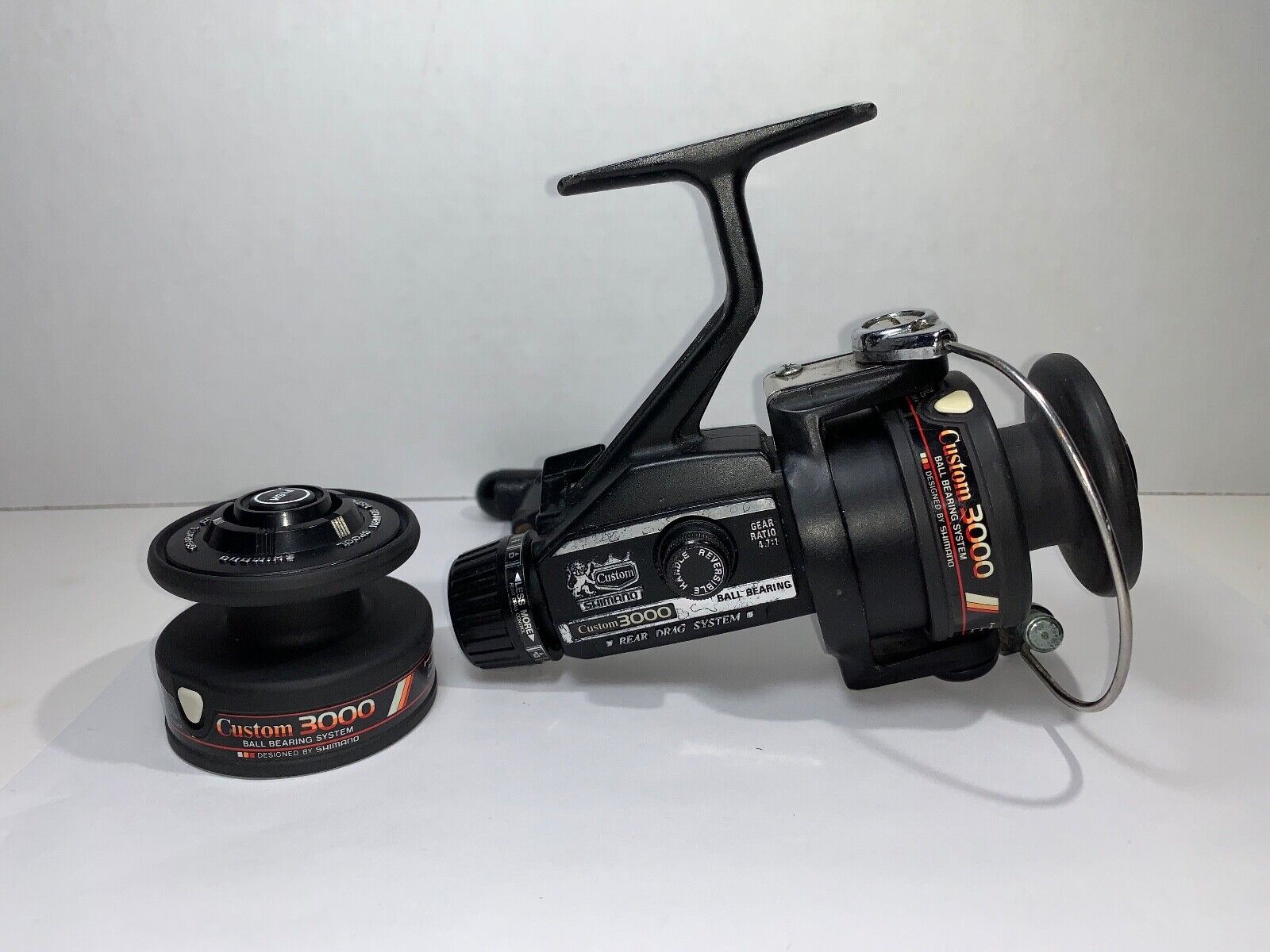 Shimano Custom 3000 Spinning Reel W/Extra Spool-Japan | eBay Shimano Custom 3000 Spinning Reel W/Extra Spool-Japan | eBay