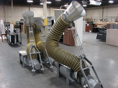 Car-Mon  Articulated Arm  /  Boom -  Fume Extractor  - 12