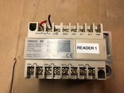 Omron V600-CD1D-V3 Identification System Controller 24VDC 