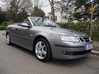 SAAB 9-3 93 2.0t 175bhp VECTOR CONVERTIBLE AUTO PETROL 2004MY 1 OWNER + SAAB