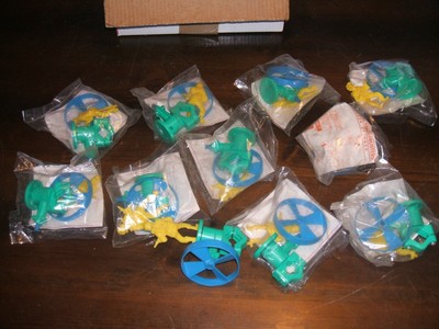 McDonald's The Real Ghostbusters Egon Spiinner with Packaging 11 of them