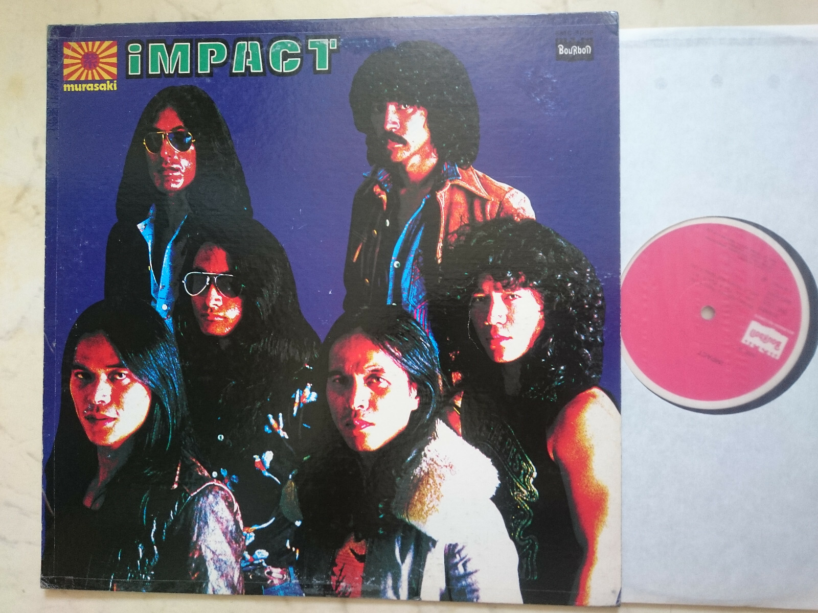 Murasaki Impact *1976 Japan LP*Progressive Hardrock*Bourbon