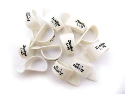 Dunlop Thumb Picks 12 Pack Zookies 30 degrees Large