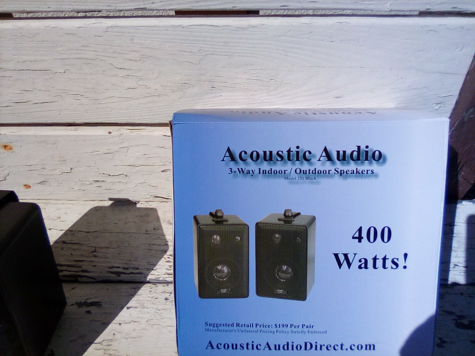 Acoustic audio 400 watts speakers CHEAP!!!!!!!!!!!??