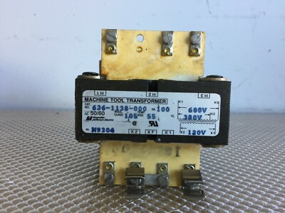 MAGNATEK 636-1138-000 100 VA PRI 600/380 SEC 120 VOLT TRANSFORMER