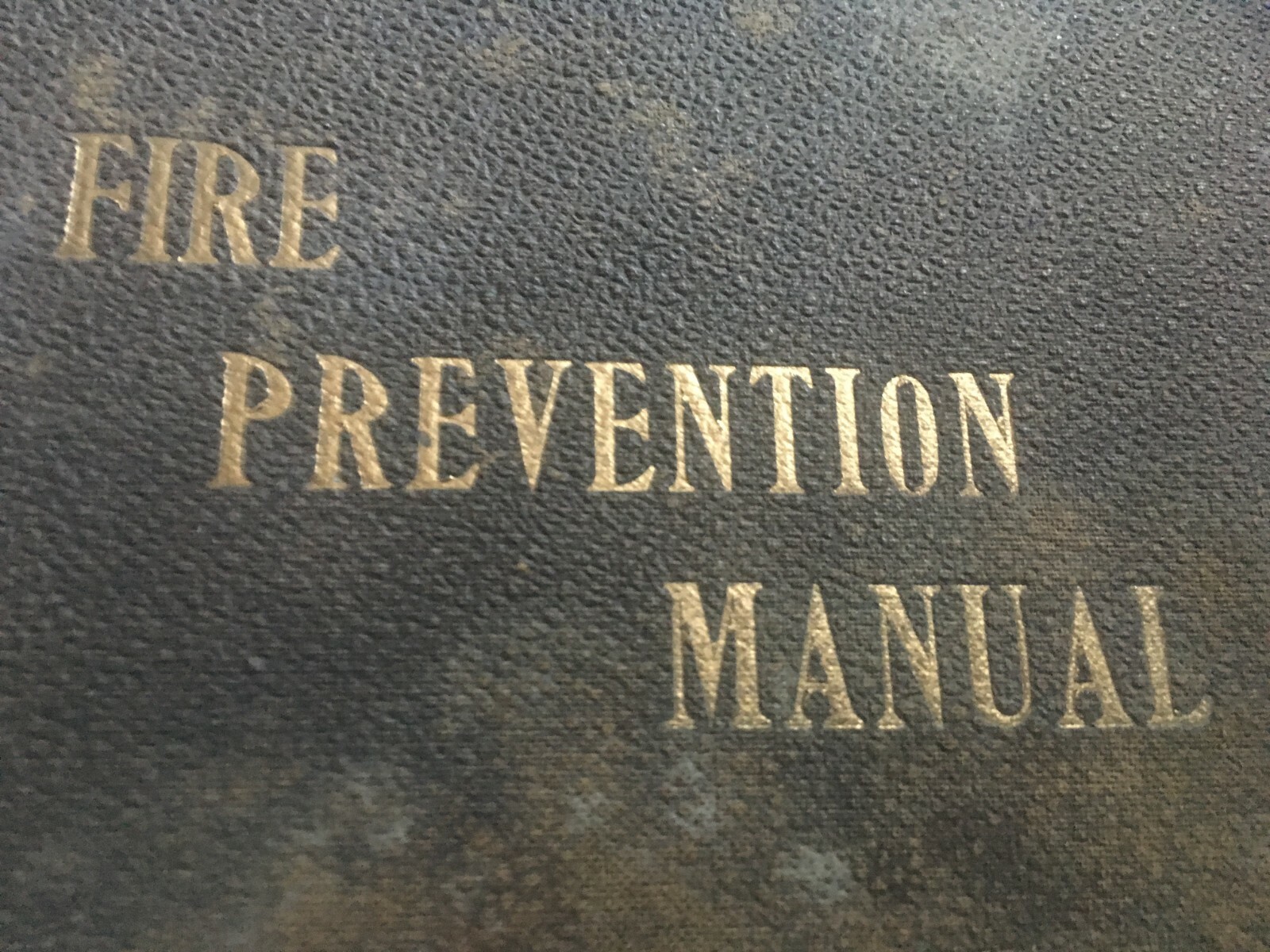 Antique 1910 FIRE PREVENTION MANUAL COLUMBUS OHIO FIRE DEPT. LIBRARY FUND Book