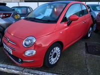 2016 Fiat 500 1.2 Lounge 3dr Dualogic HATCHBACK Petrol Automatic