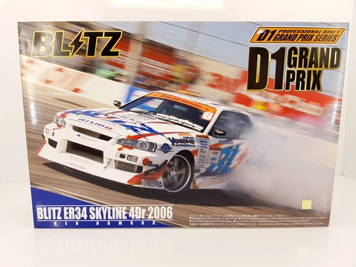 D1グランプリ 2002年 BLITZ スカイライン ER34 1/64スケール Blitz Skyline ER34 2002 & 2003 Versions | HLJ.com