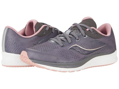 

Кроссовки для бега Saucony Kids Guide 14, румяный/серый, 1,5 Big Kid, США, Blush/grey