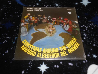 LP- CORAL CUBANA DIRECTORA CARMEN RIERA CHRISTMAS AROUND THE WORLD -  Sealed