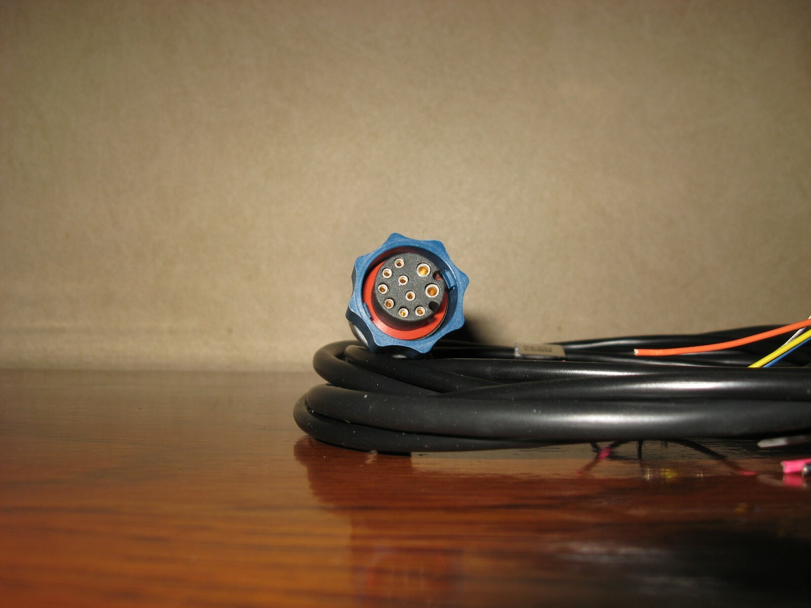 Lowrance Power Cable PC-26BL LCX LMS HDS Globalmap Blue Connector