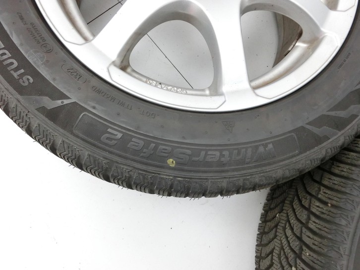 Audi A4 8K 07-11 4 x Kompletträder Aluminiumfelge Winterreifen 225/55R16 5X112 Audi A4 8K 07-11 08.06.2009 KBA47026... Vorschau 7