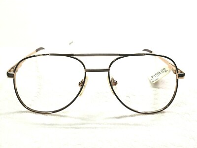 Welling Aviator Men/Women Eyeglass Metal Frame Gold NWT No Lens Tuffies 135  F1