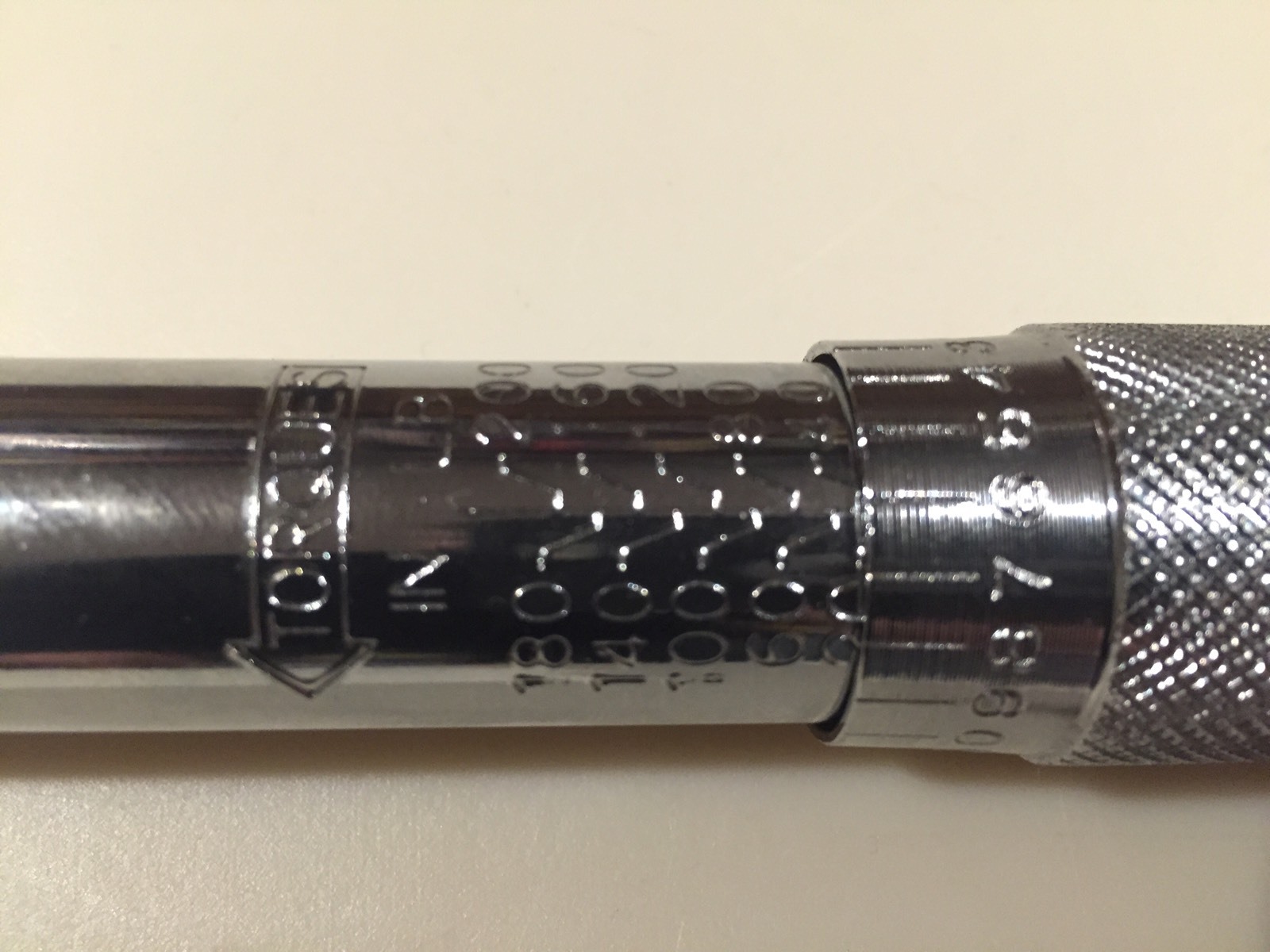 NEW Pittsburgh 1/4" Drive Click Stop Torque Wrench Reversible with Case