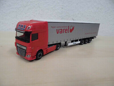 Herpa 1:87 - DAF XF E6 SSC GaPlSZ "AHS Albers Logistik / Papierfabrik Varel"