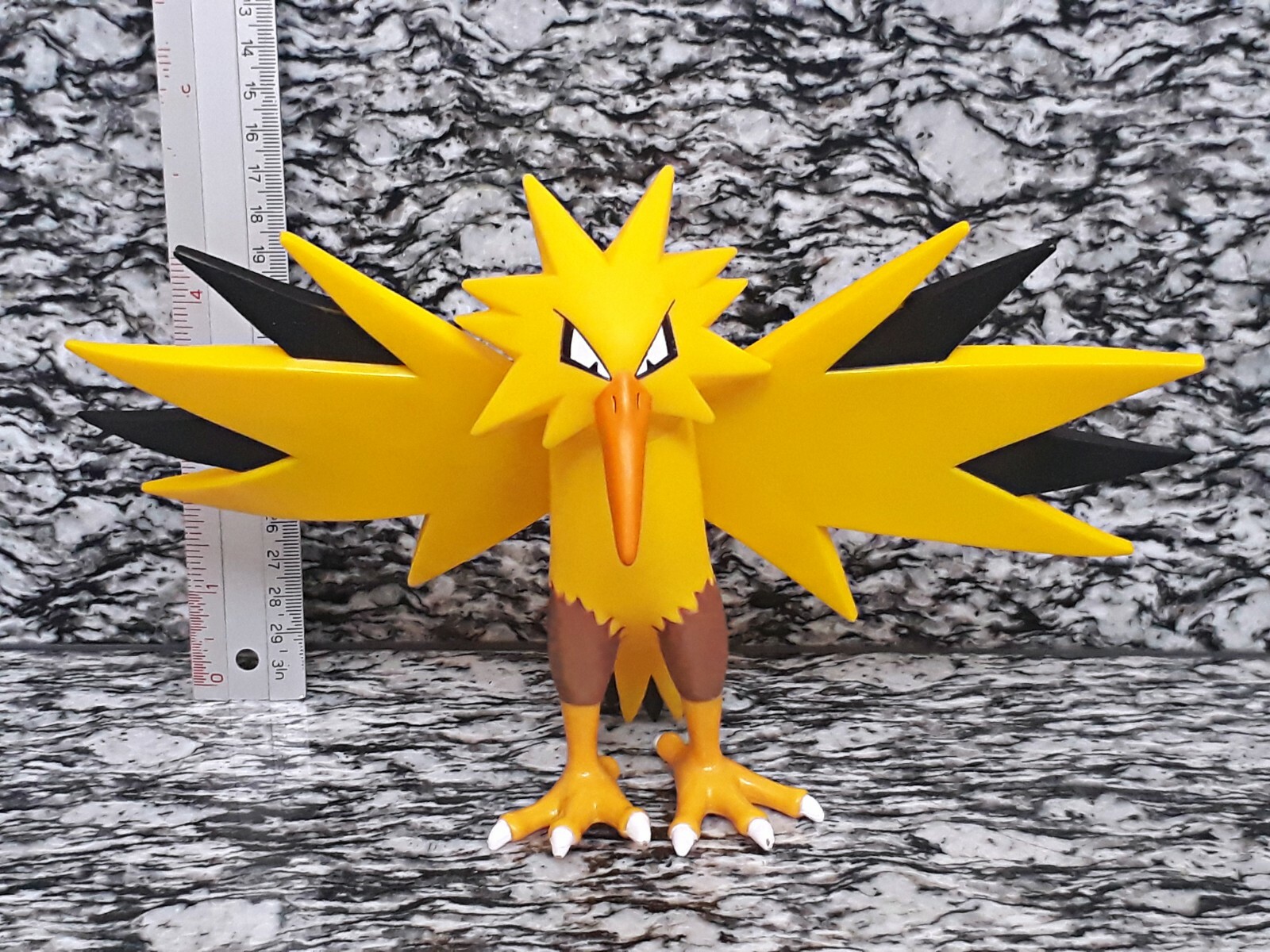 Zapdos Pokemon Deluxe Figure Tomy 1999 Sofubi Soft Vinyl DX