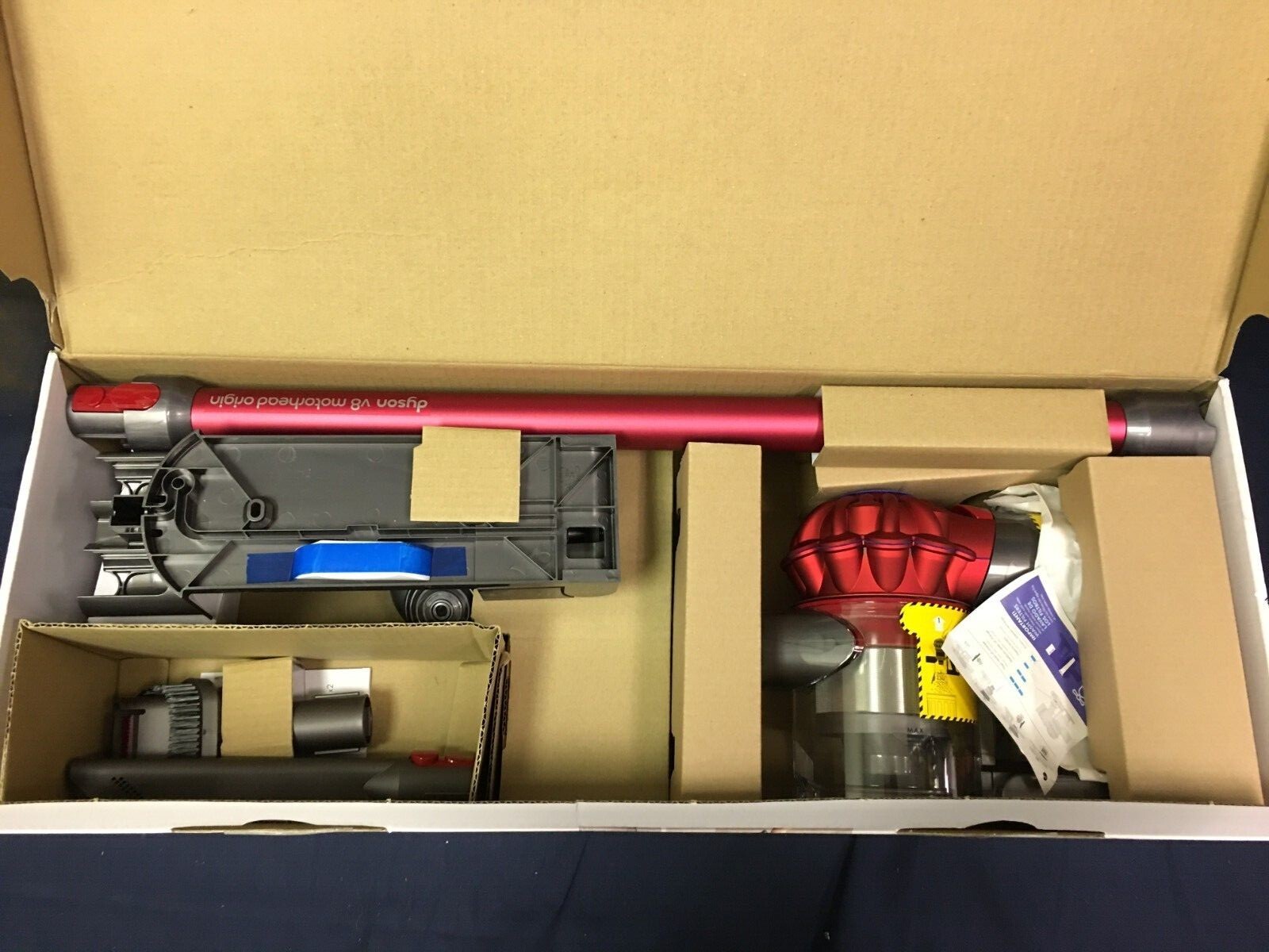 Dyson V8 Motorhead Origin Cordless Stick Vacuum Cleaner Red Pricetronic