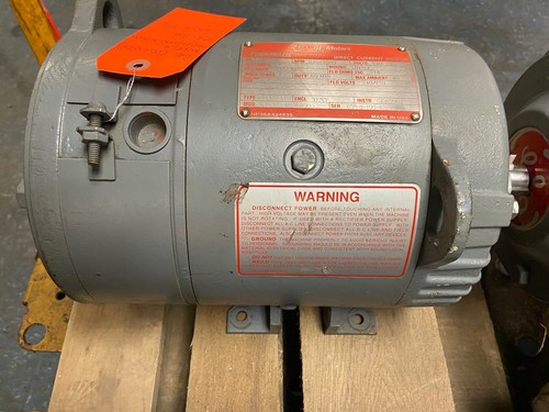 GE Kinamatic,CDL182AT,1Hp DC Motor 240VDC | eBay