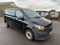 2021 Mercedes-Benz Vito 110CDI Progressive Van SWB IN BLACK 1 OWNER LIGHT USE SE