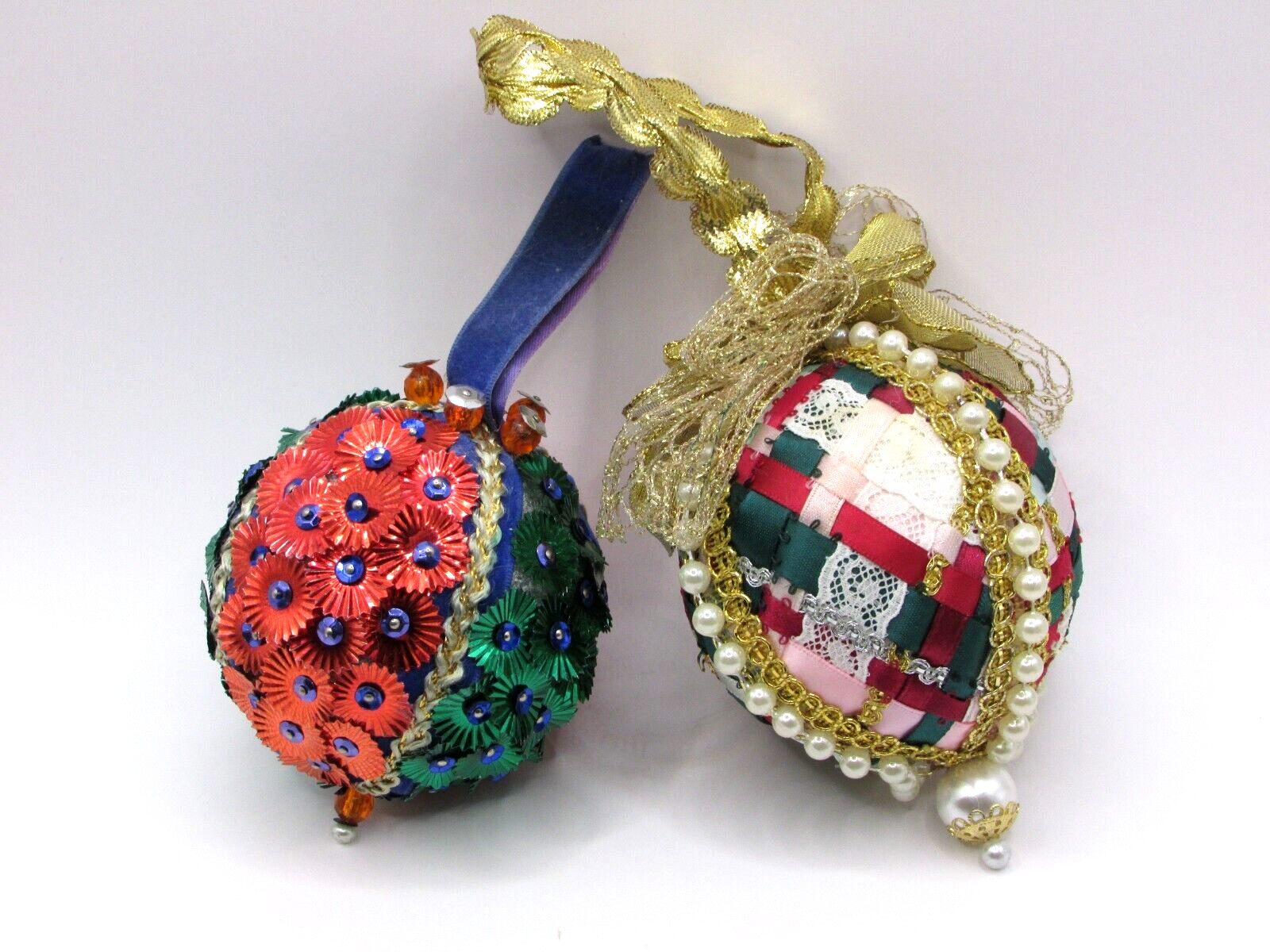 antique beads ornament ୨୧ ビーズの バスケット