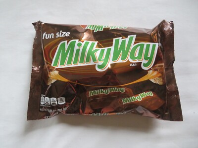 (1) Bag Lot Of MilkyWay Fun Size Candy Bars 10.65 Oz Milky Way