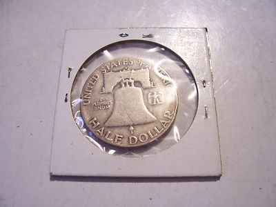 1952 S  FRANKLIN HALF DOLLAR COIN  SILVER