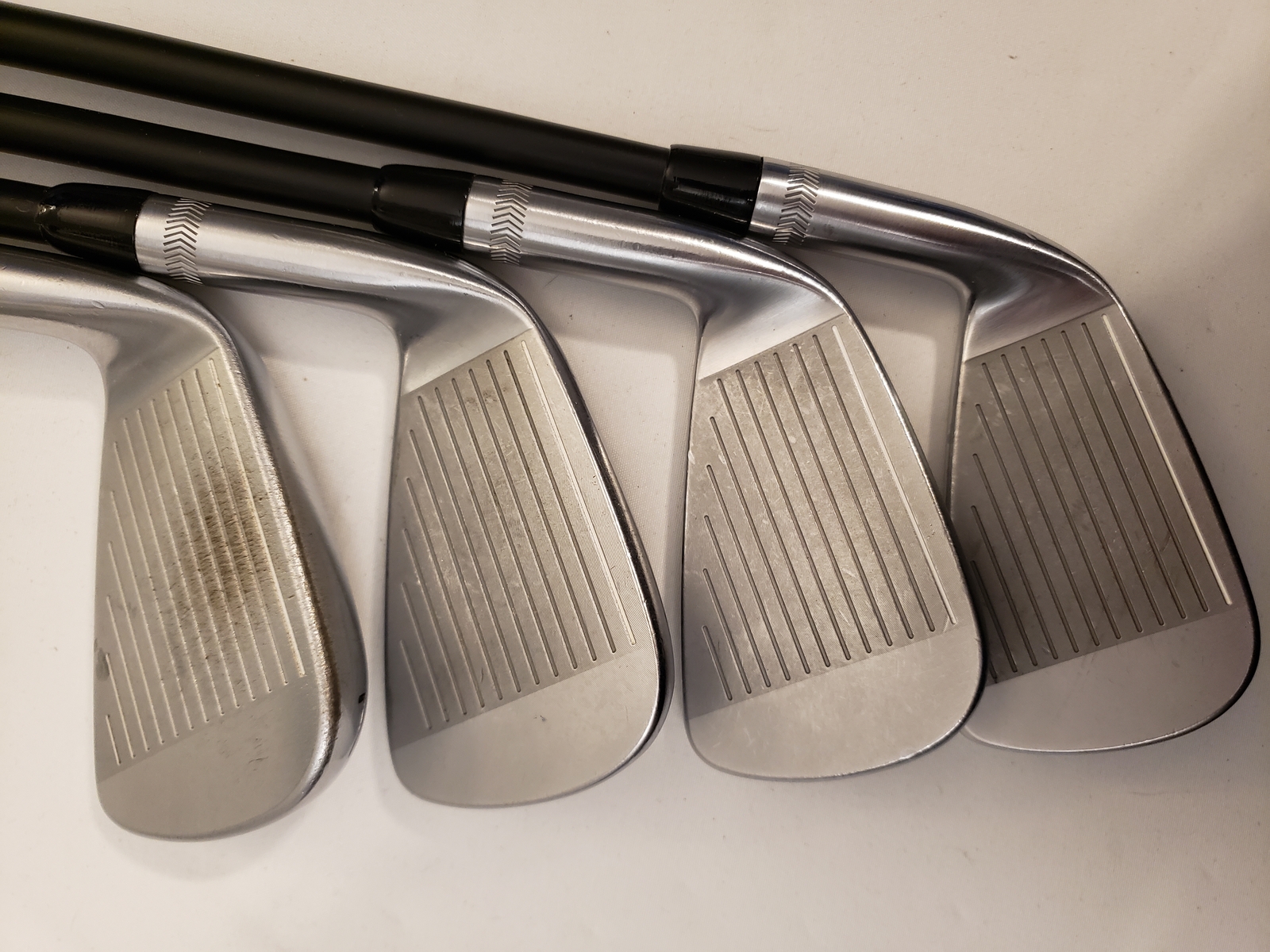 Used PXG 0317 CB Iron Set (4-PW) 7 Irons - KBS TGI 95 - Stiff - RH