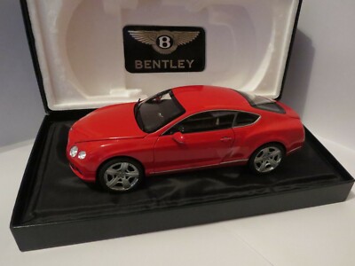 1:18 Bentley Continental GT 2011 Red Limited Edition Boxed