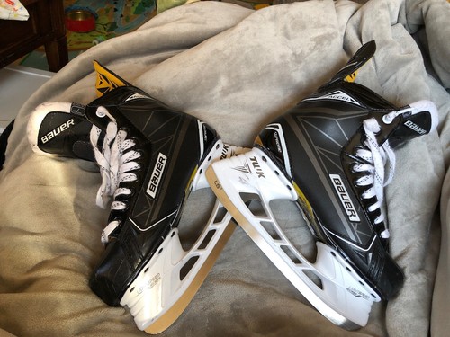 (8.5) Bauer Supreme 160 Hockey Skates In Excellent Condition TUUK LS